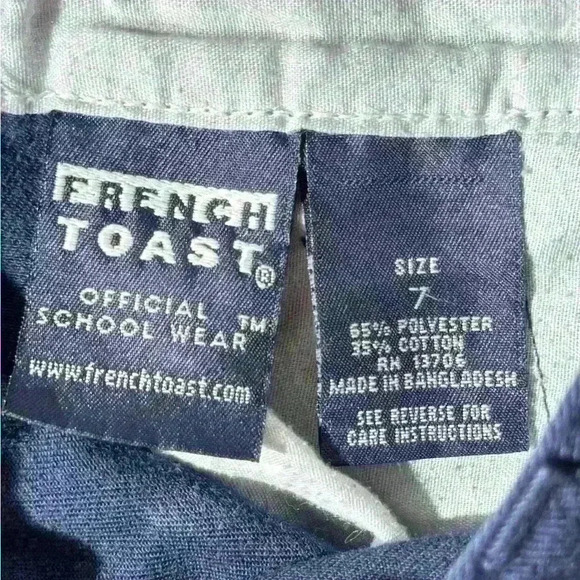 French Toast navy blue uniform pants boys size 7 - Picture 3 of 5